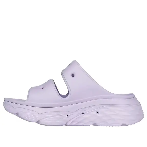 Тапочки foamies max cushioning 'purple' Skechers, фиолетовый