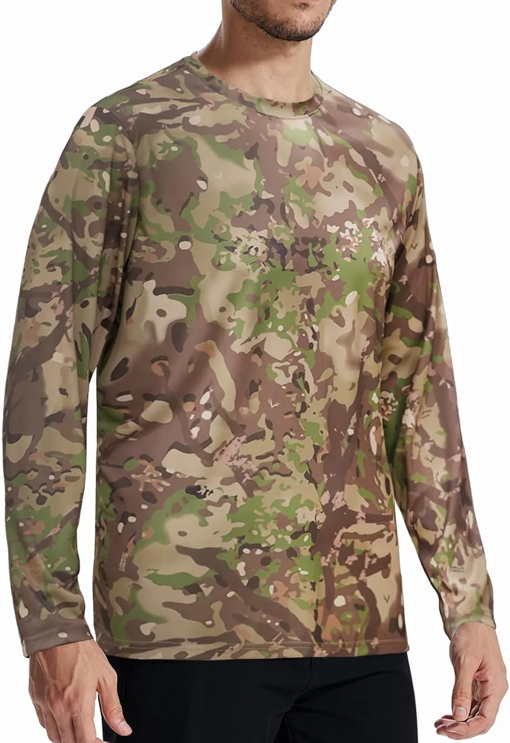 

Мужская камуфляжная рубашка Loogu, легкая, с длинными рукавами