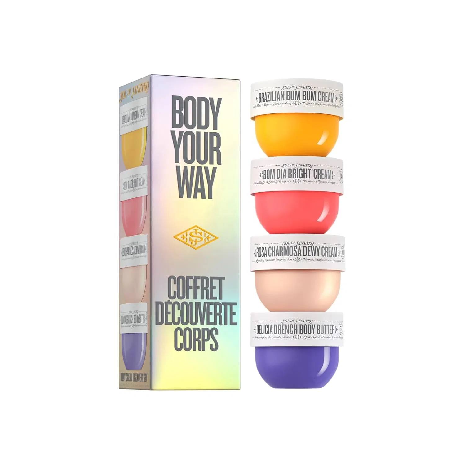 Набор кремов для тела Sol de Janeiro Body Your Way, 4 шт. Sol De Janeiro