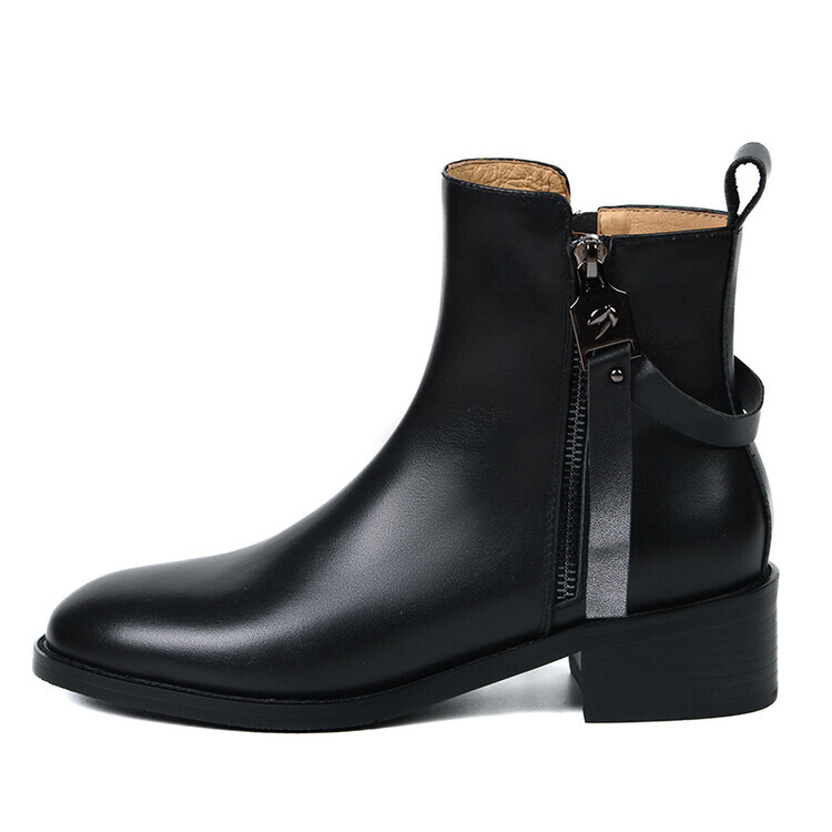 

Ботильоны женские Su Yanjiao, цвет Black Fleece-lined