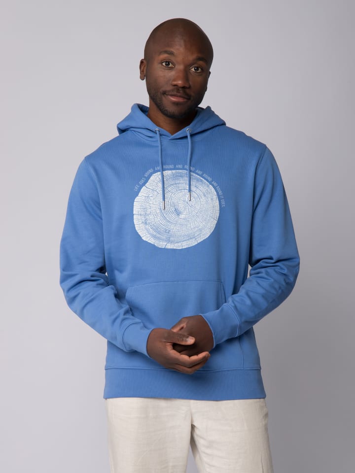 

Толстовка wat Apparel Sweatshirt Baumscheibe, цвет Bright Blue