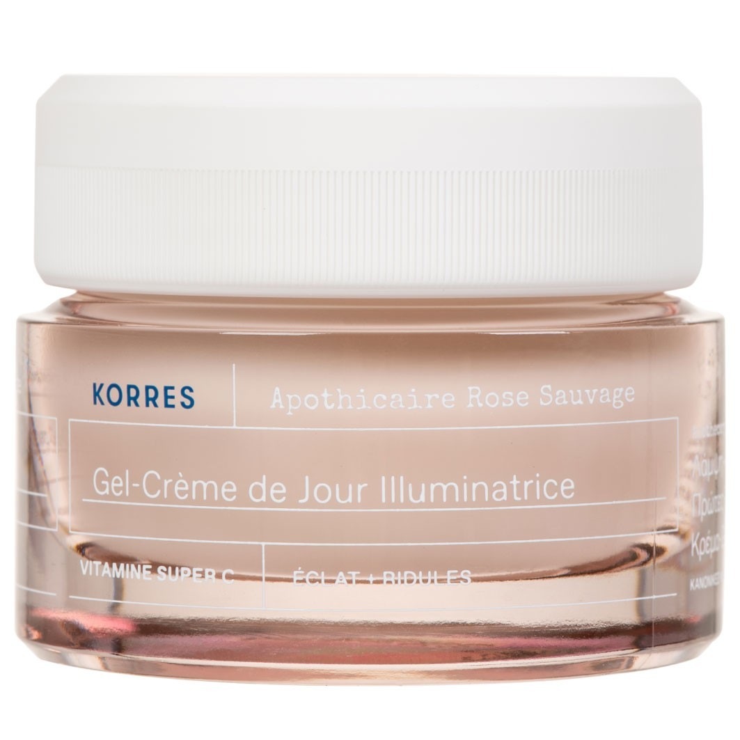 

Дневной крем apothecary wild rose gel-creme Korres, объем 40 мл