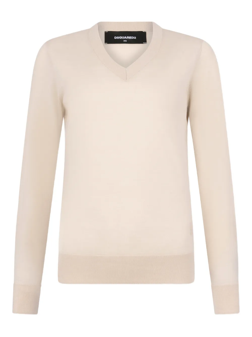 

Свитер с v-образным вырезом DSQUARED2, нейтральный