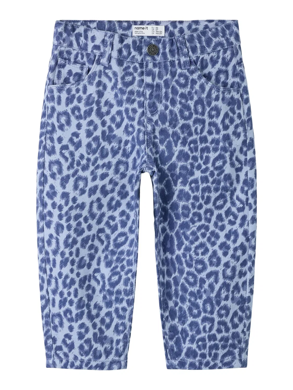 Широкие штаны Name It, Blue/Light Blue