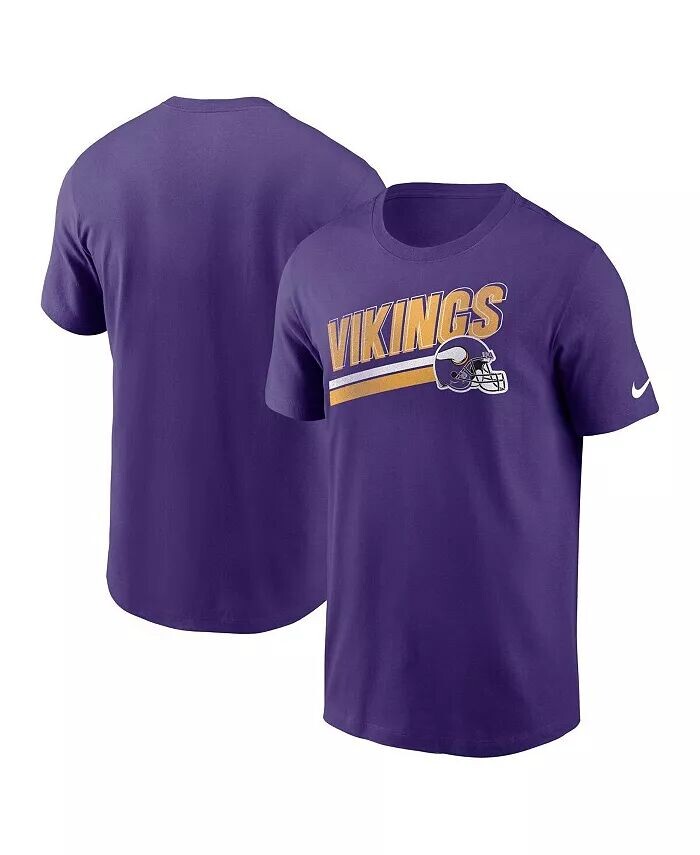 

Мужская фиолетовая футболка Minnesota Vikings Essential Blitz Lockup Nike