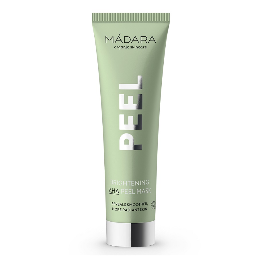 

Отшелушивающая маска для лица peel brightening aha peel mask Madara, 60 мл
