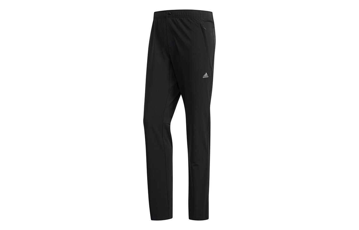 

Трикотажные спортивные штаны мужские черные Adidas, черный