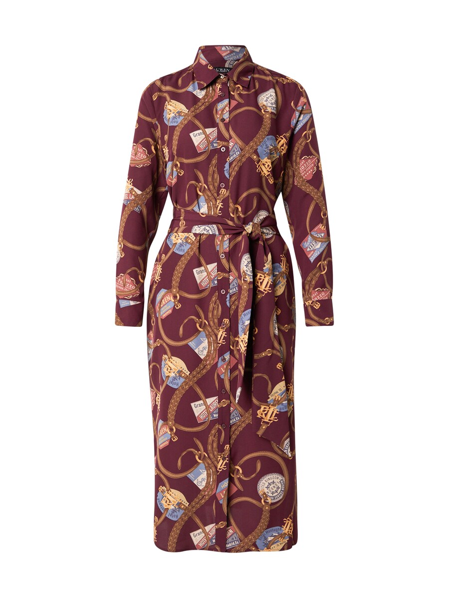 

Платье рубашка Lauren Ralph Lauren Shirt Dress FAYELLA, красный