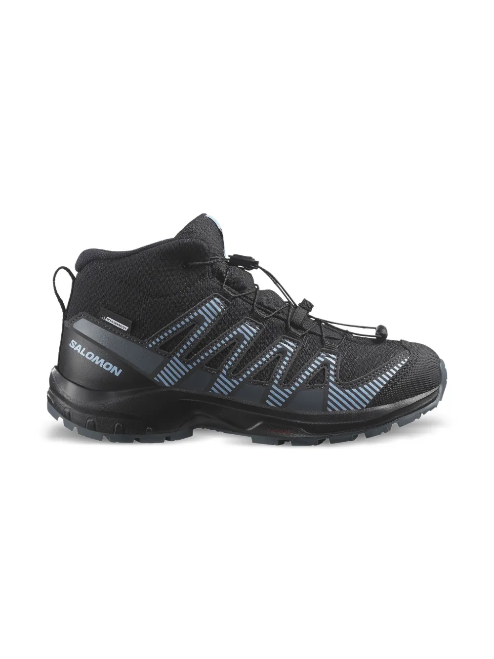 

Ботинки хайкеры на шнуровке SALOMON KIDS, черный