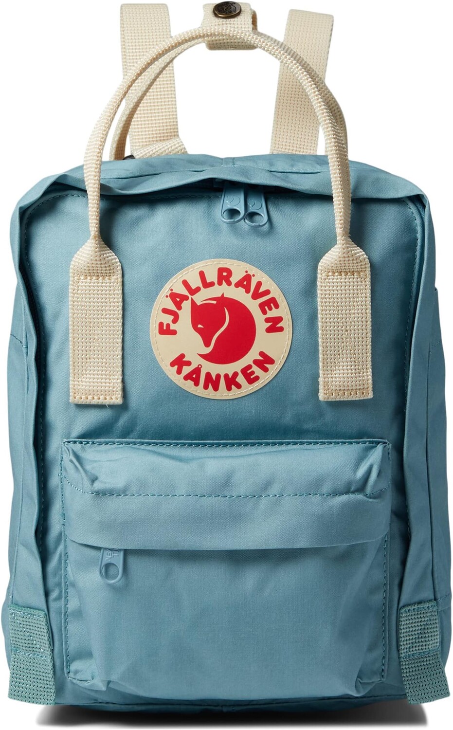 

Рюкзак Kanken Mini Fjällräven, цвет Sky Blue/Light Oak