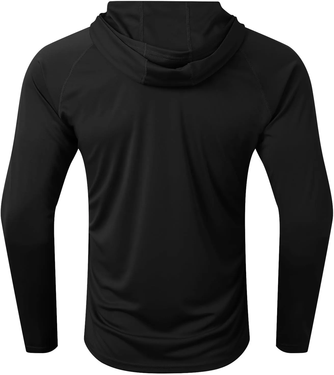Мужская футболка для повседневной носки, бега и походов Slim Fit Pullover Long Sleeve Tee Wicking — фото 3