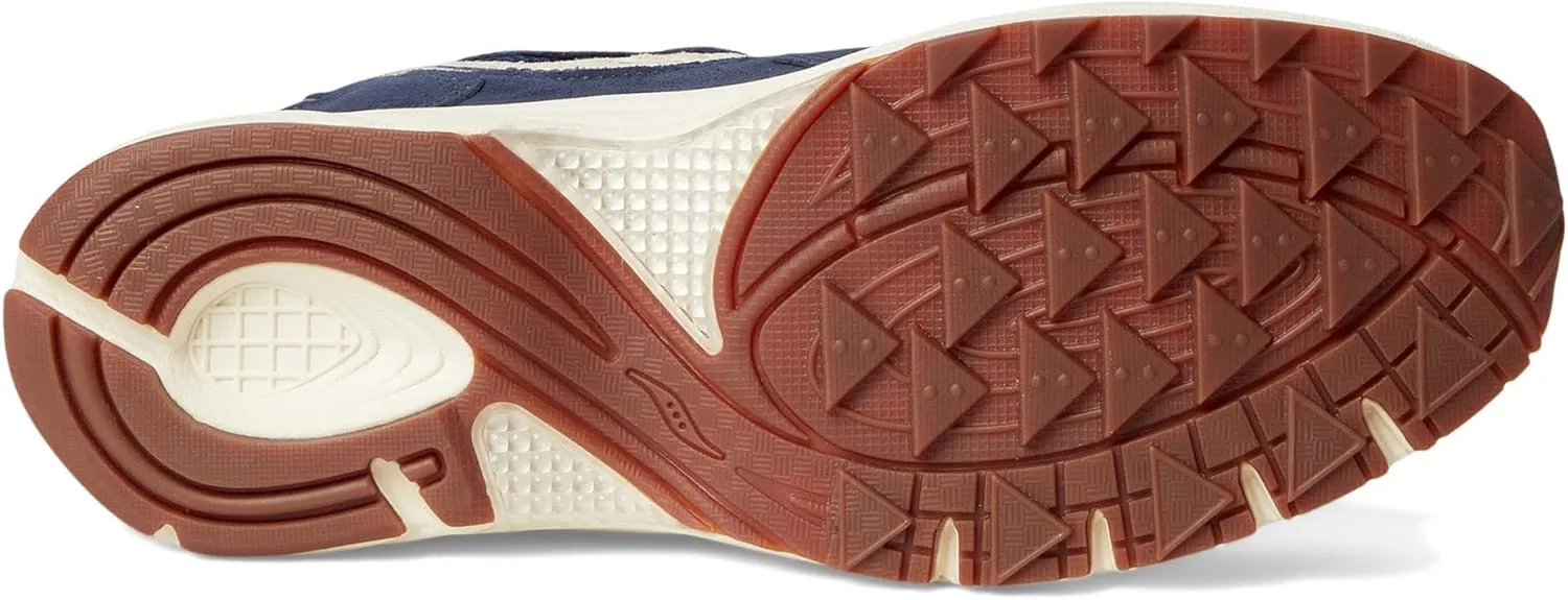 Кроссовки Saucony Unisex Grid Jazz 9, белый/темно-синий — фото 3