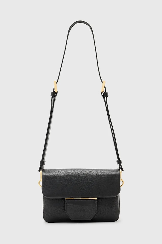 

Кожаная сумка Jupiter Allsaints, черный