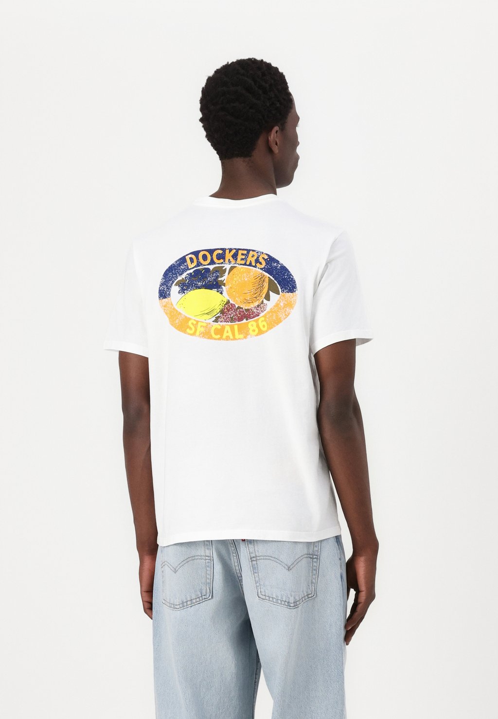 

Футболка с принтом GRAPHIC TEE DOCKERS, белый