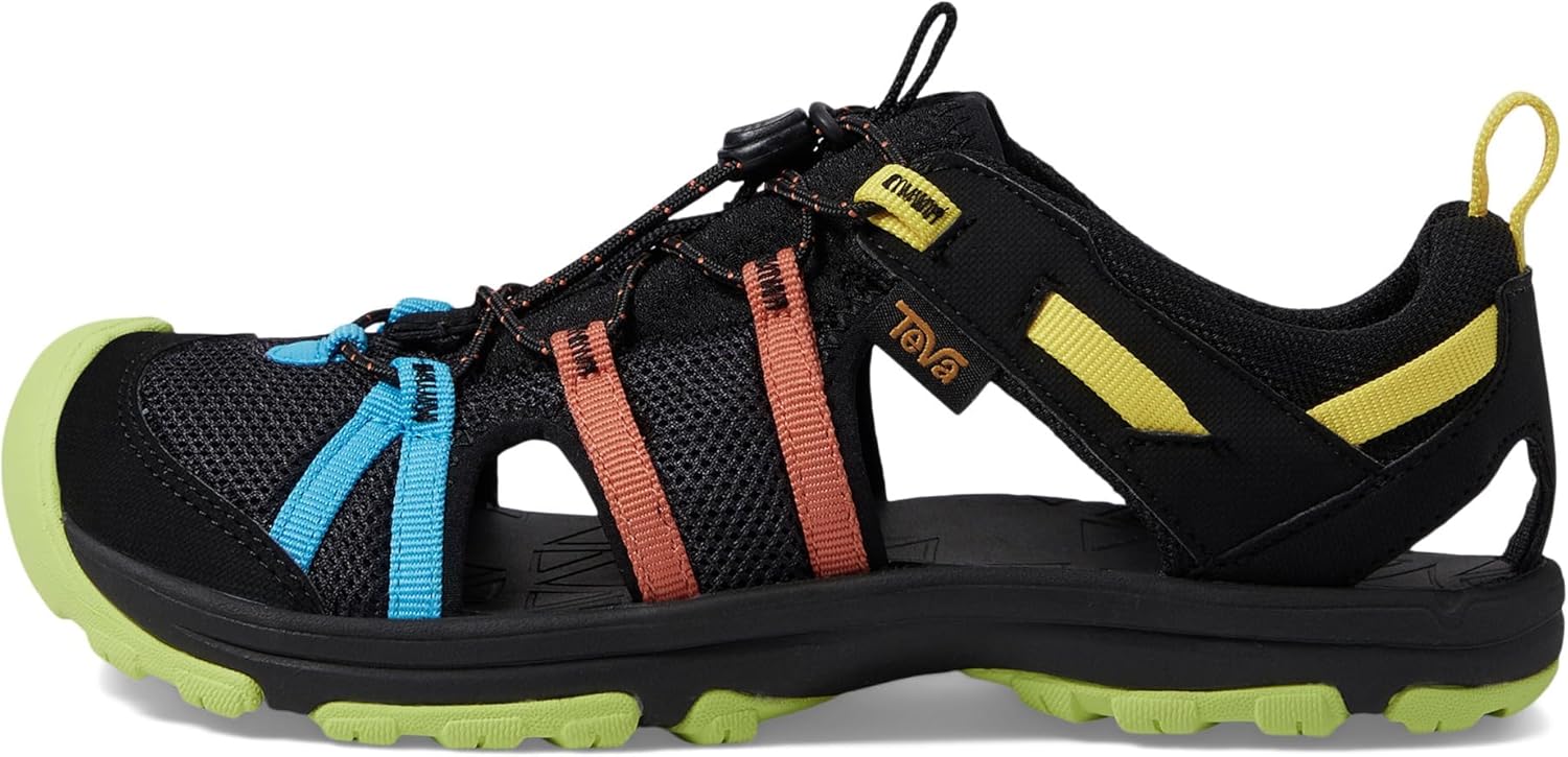 Детские спортивные сандалии Teva Manatee, черный — фото 4
