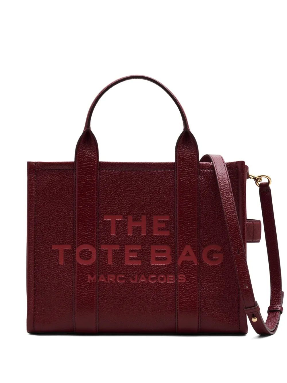 

Сумка-тоут The Leather среднего размера MARC JACOBS, красный