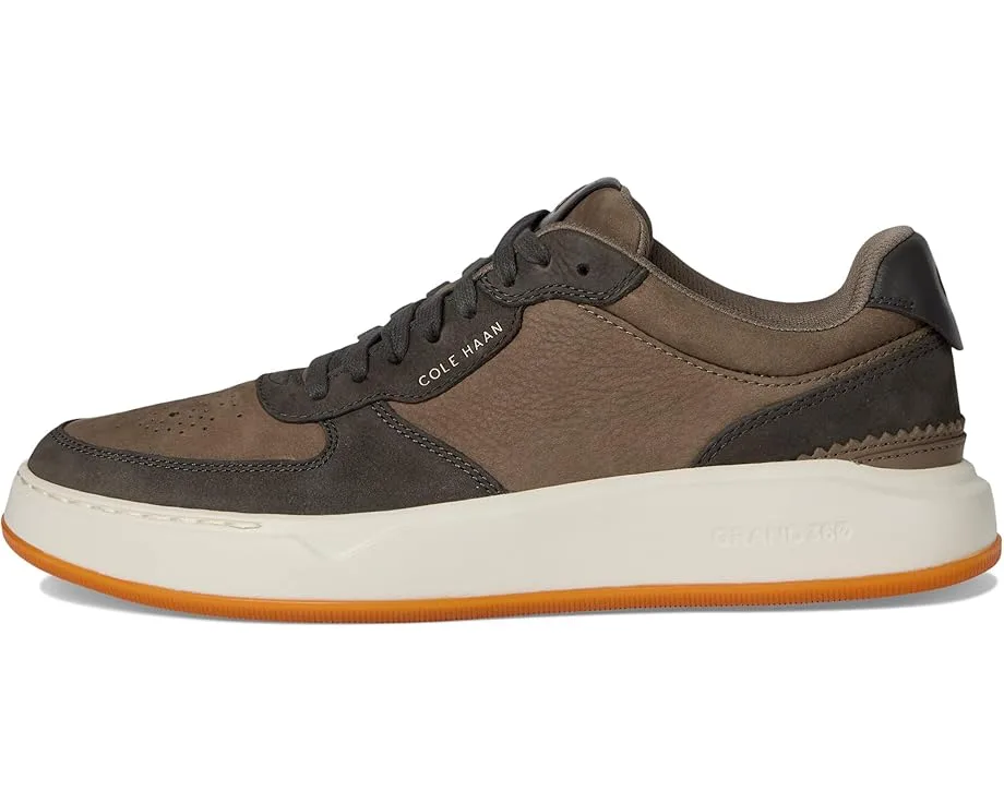 Кроссовки Cole Haan Grandpro Crossover Sneaker, Raven Nubuck/Morel/Silver Birch — фото 4