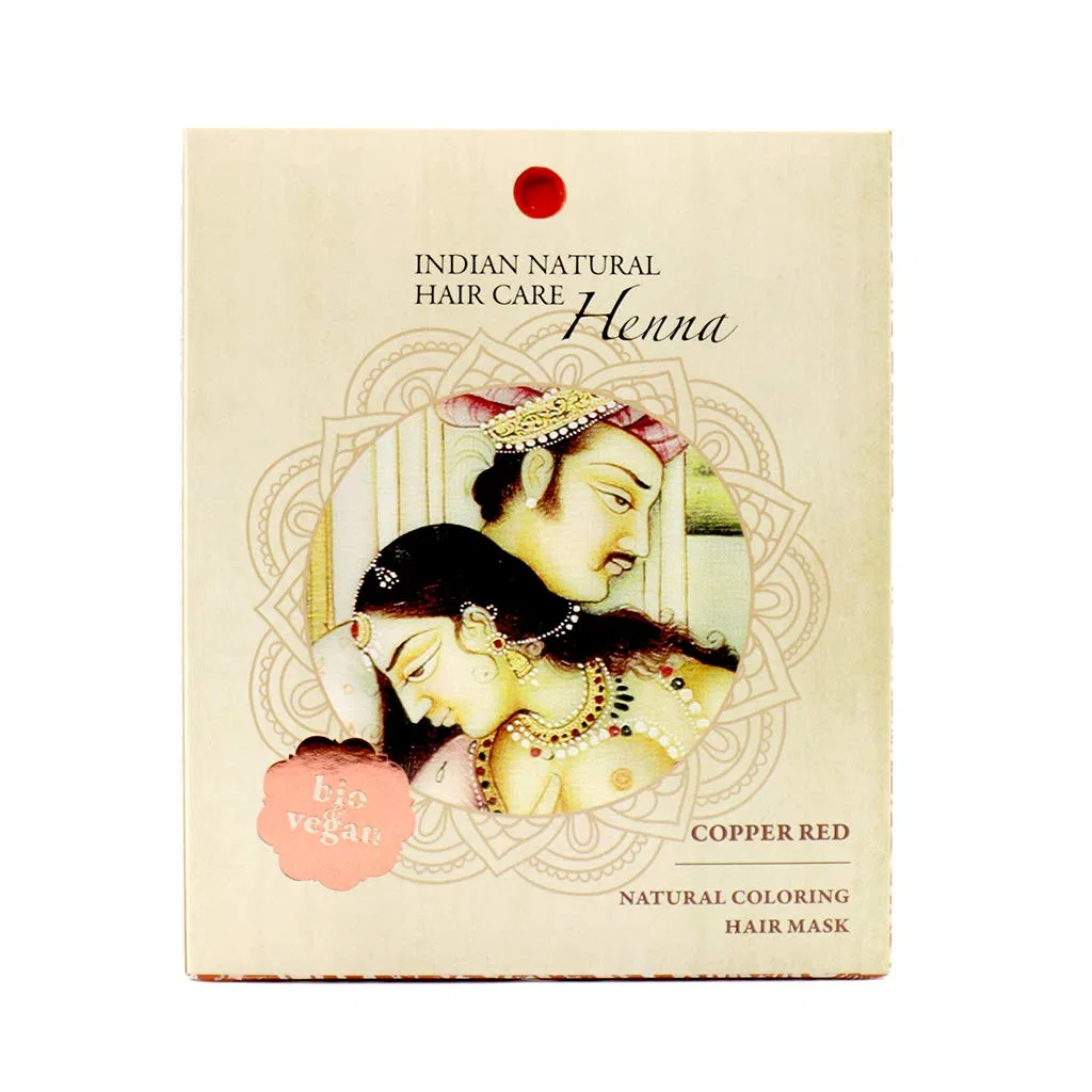 Натуральная индийская хна для волос, красная, 200 г Indian Natural Hair Care, Red — фото 2