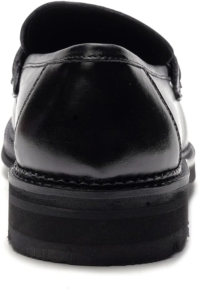 Лоферы мужские A. Veer Samuel Baron Leather Bit, черная кожа — фото 4