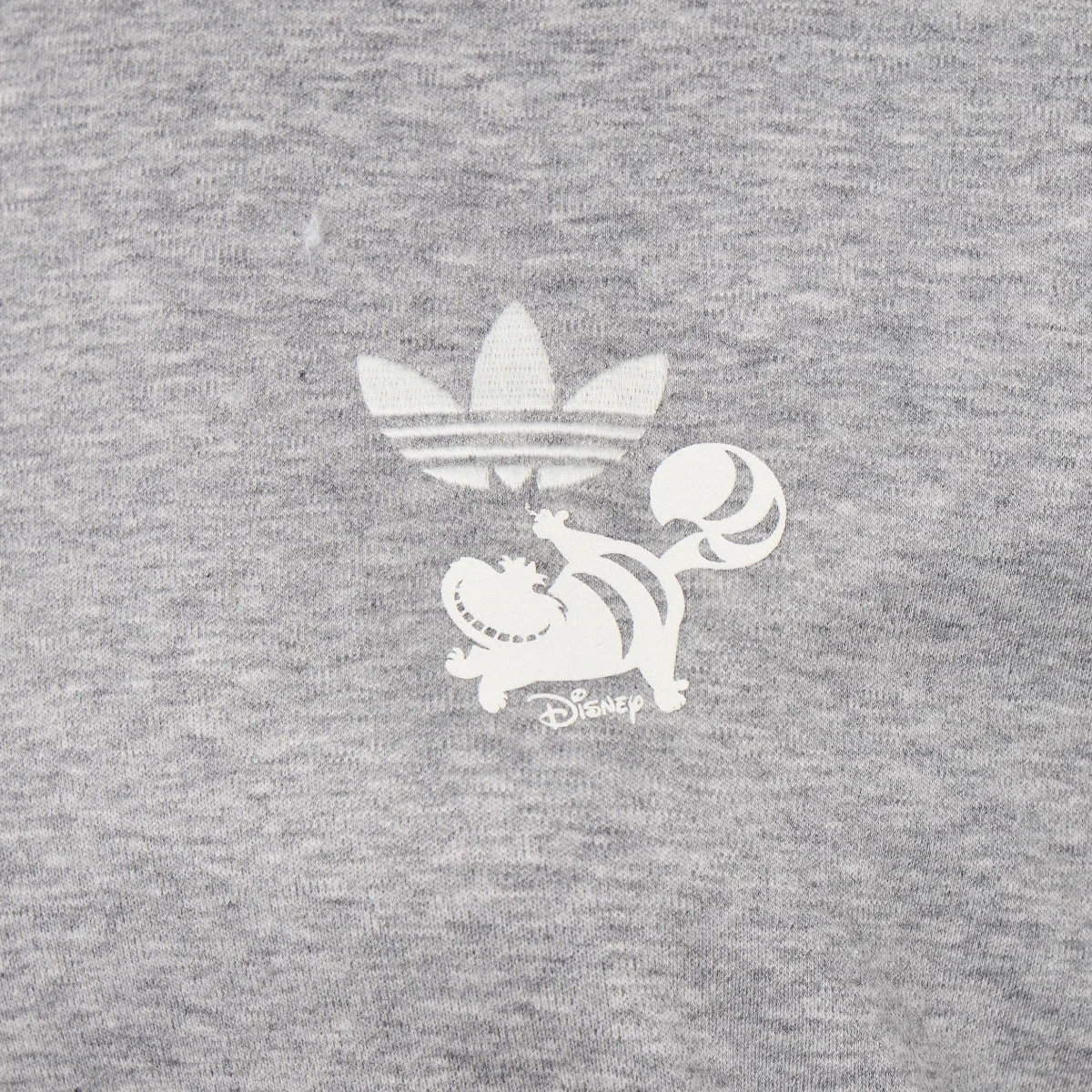 Футболка женская с принтом Disney Adidas Originals Medium Heather Gray — фото 4