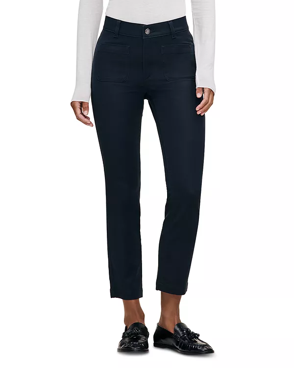 

Джинсы Mara Straight Mid Rise Instasculpt Ankle Jeans в цвете Deeps Dl1961, синий