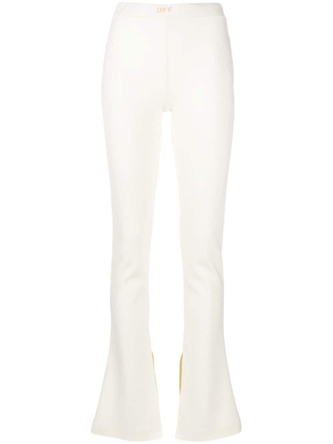 

Off-White легинсы Sleek с разрезами, белый