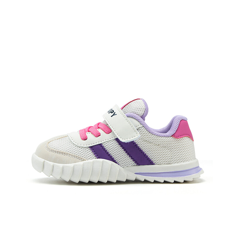 

Детская повседневная обувь для детей, кроссовки, кроссовки Snoopy, цвет Beige/Purple/Pink