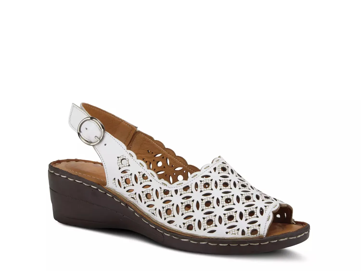 Босоножки Belizana Wedge Spring Step, White