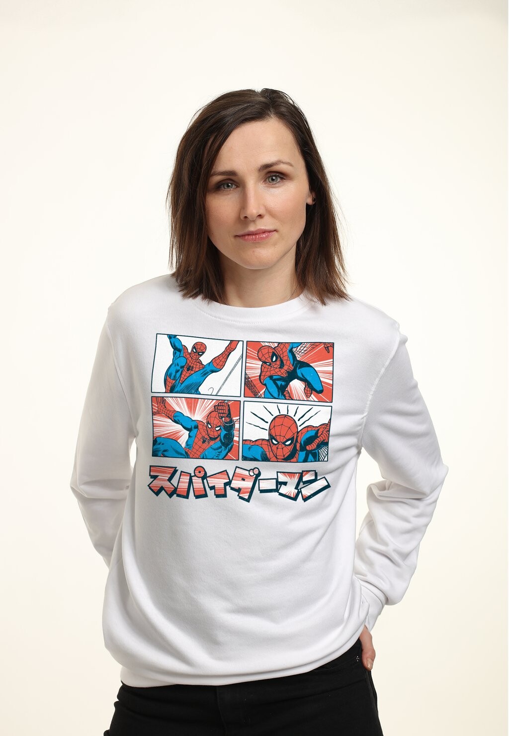 

Толстовка SPIDER-MAN CLASSIC COMIC SPIDEY Marvel, белый