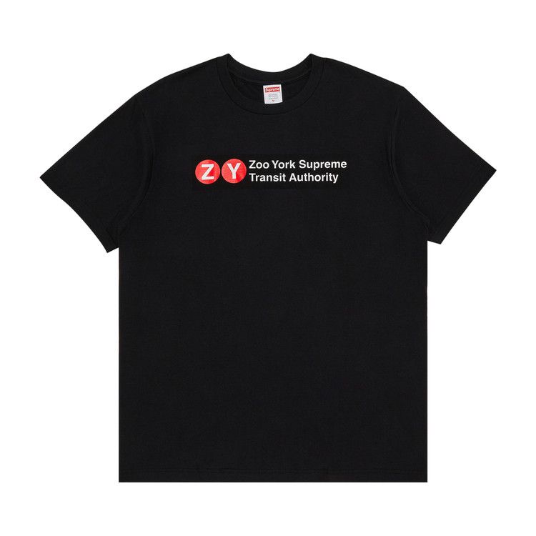 

Футболка Supreme x Zoo York Transit Tee, Black