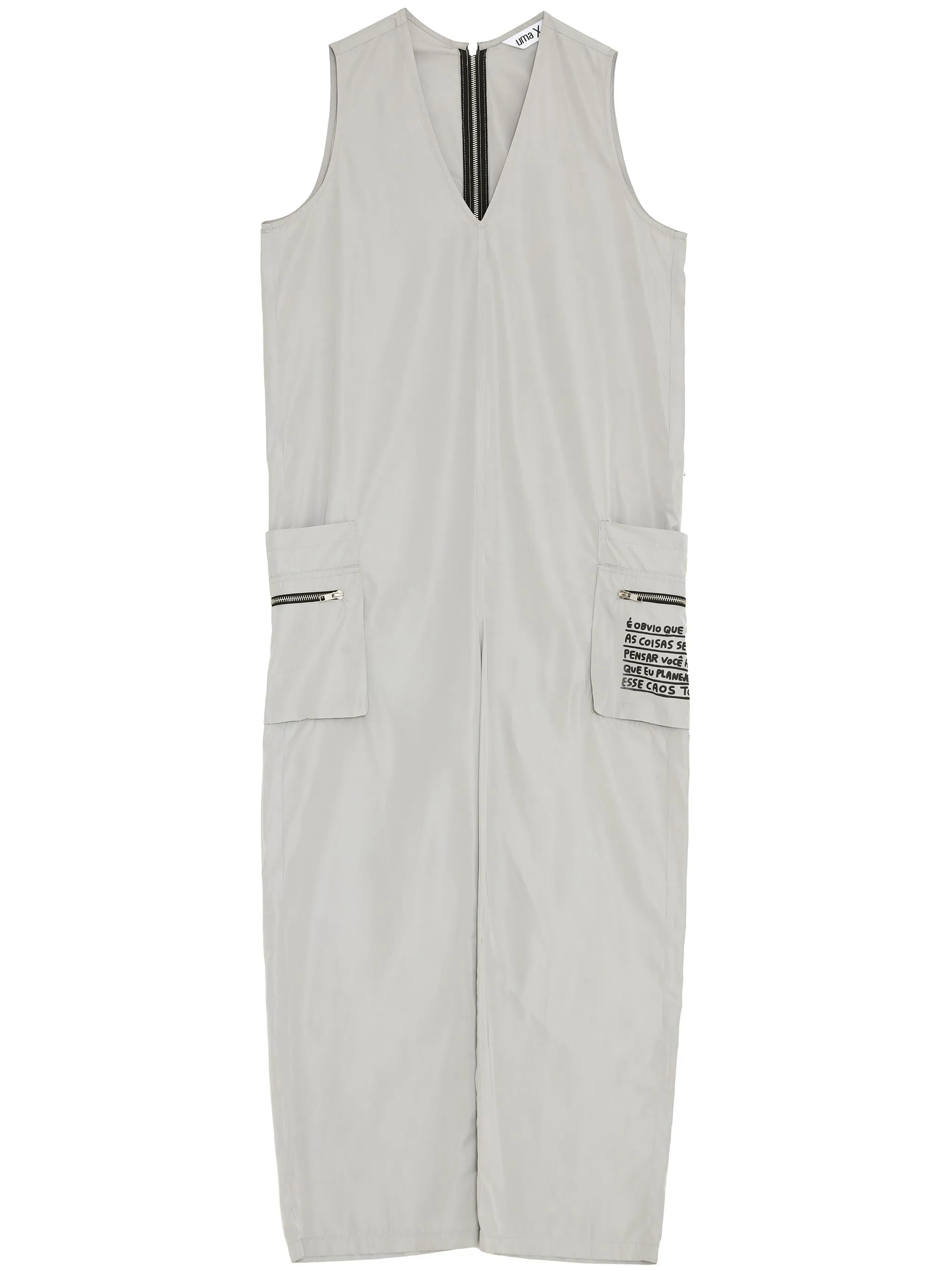 

Комбинезон с надписью Uma | Raquel Blay, серый