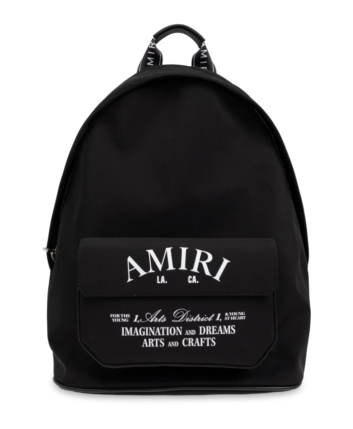 

Рюкзак с логотипом Amiri, черный