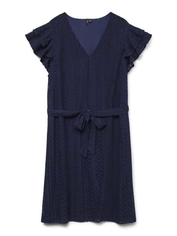 

Платье до колена Vero Moda, темно-синий