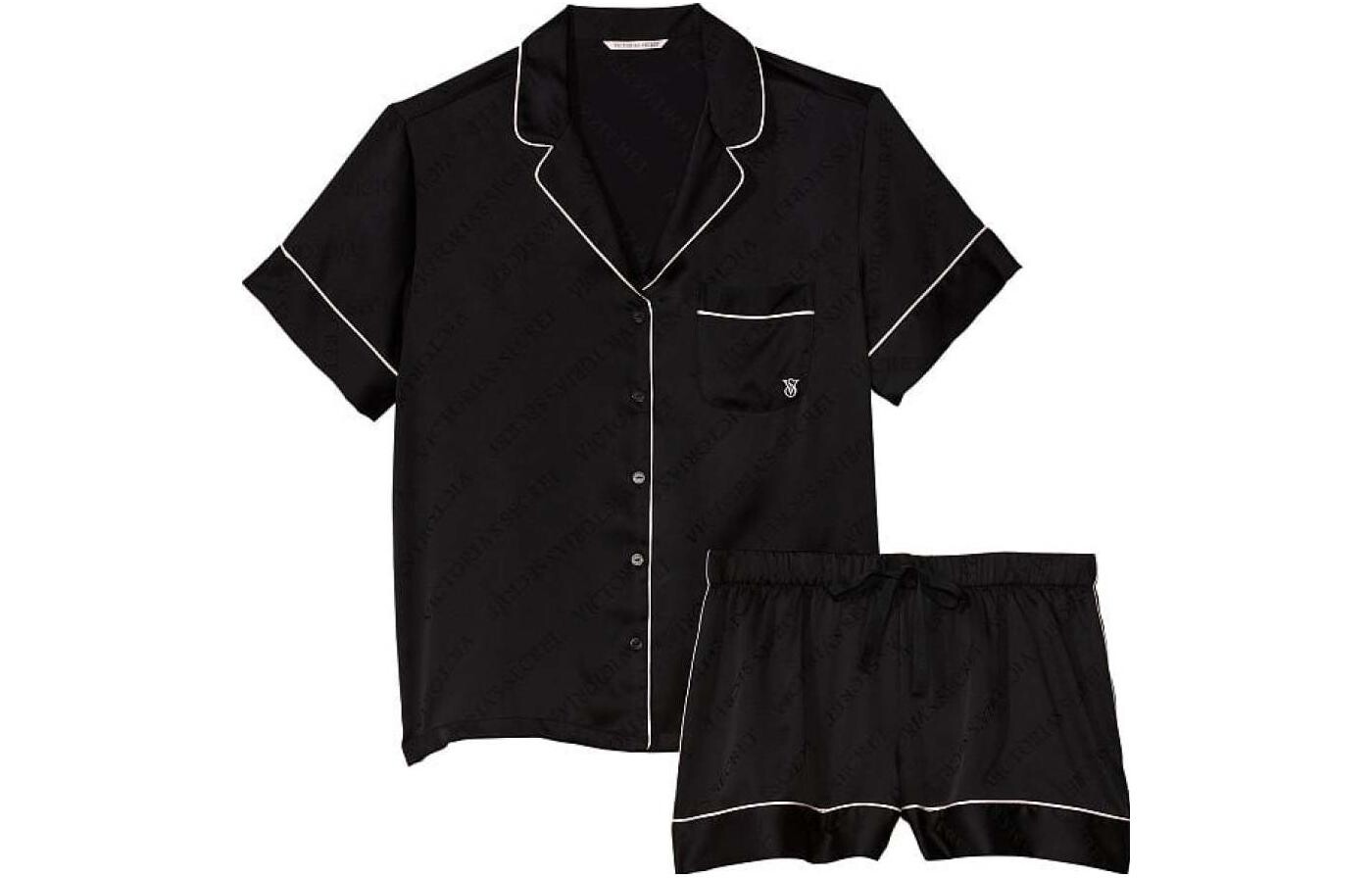 

Женский пижамный комплект Victoria's Secret, цвет Black