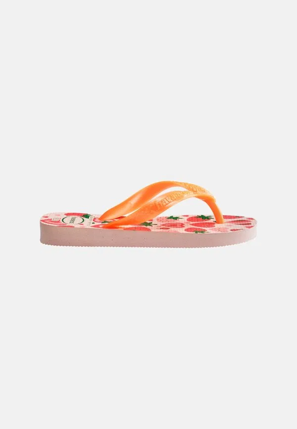 Сандалии flores с т-образным ремешком Havaianas, Pink/Confeti