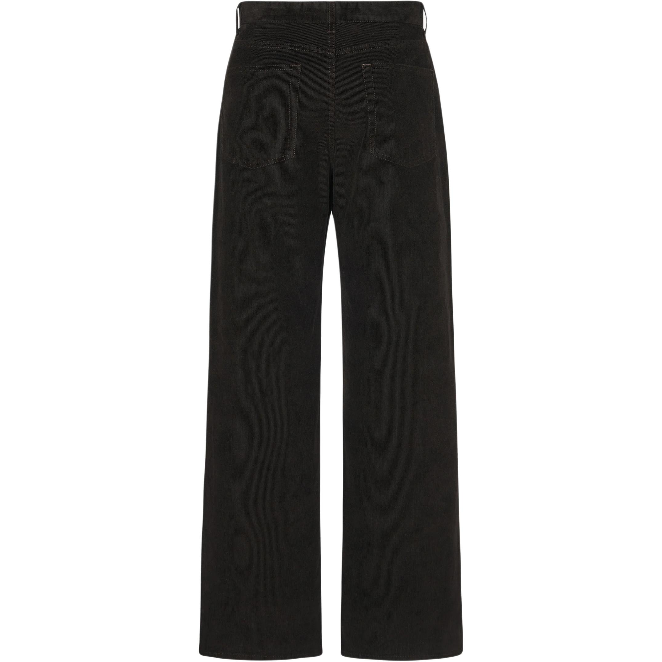 THE ROW Повседневные брюки Women's Brown Moderate Straight Fit — фото 2