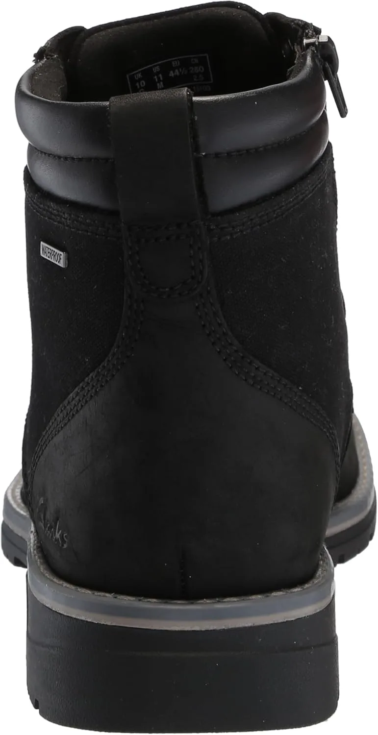 Мужские ботинки Clarks Morwell Zip Chukka, черный — фото 3
