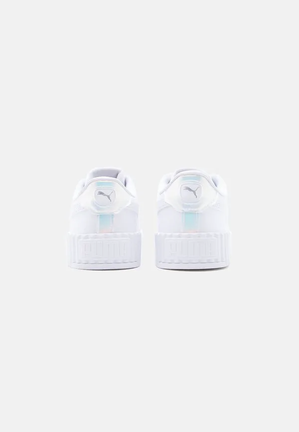 Кроссовки унисекс carina 3.0 holo 2.0 jr Puma, White/Silver-Coloured/Mauve Mist — фото 3