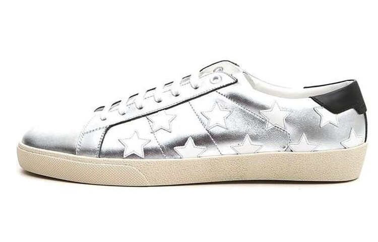 

Кроссовки мужские Saint Laurent Multi Star, серебряный, Серый, Кроссовки мужские Saint Laurent Multi Star, серебряный