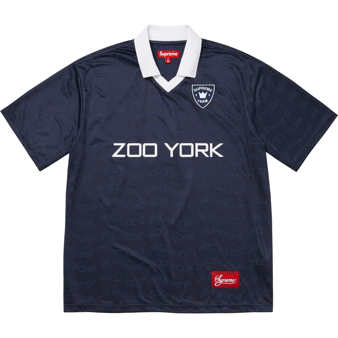 Supreme Футболка Zoo York Soccer Jersey 'SS 25 Yellow' — фото 2