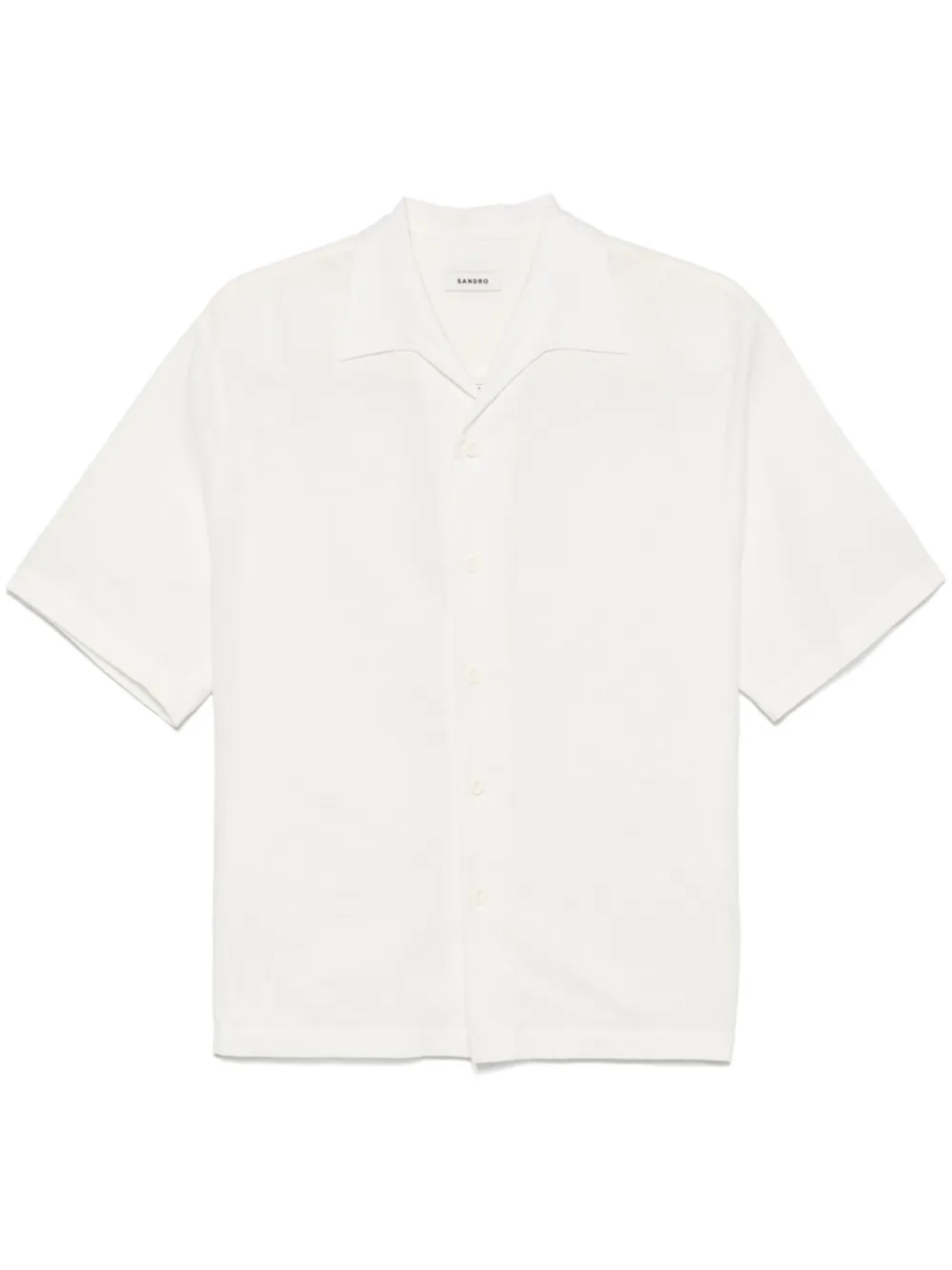 

Рубашка на пуговицах SANDRO, белый