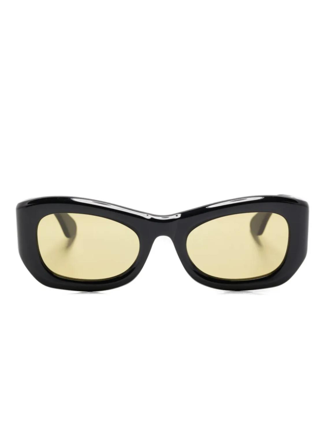 

Port Tanger солнцезащитные очки в овальной оправе, черный