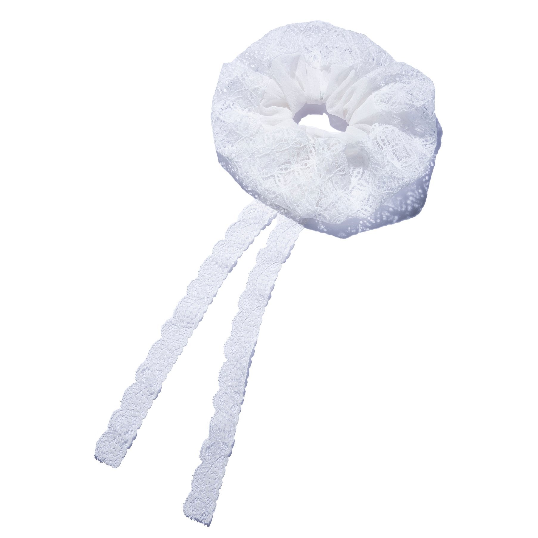 IRIS 47/kaleid shushu/Kaleid scrunchie Iris47, WHITE — фото 2