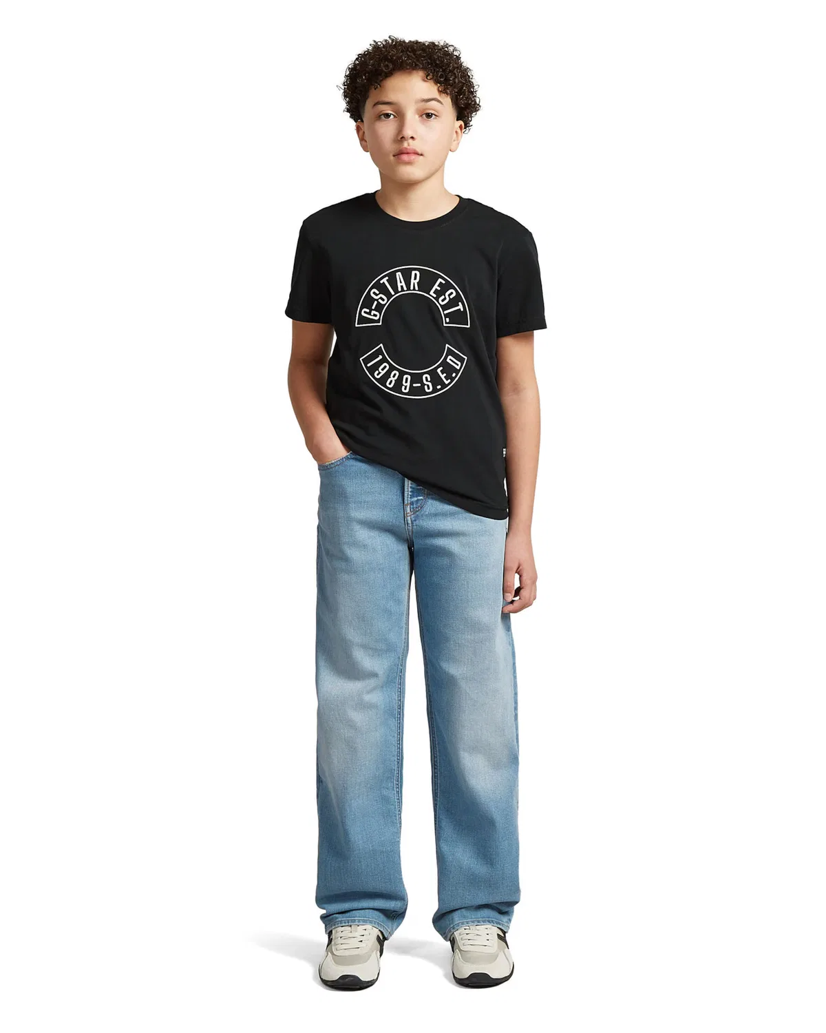 Джинсы G-Star Regular Jeans Boys Dakota Straight Jeans, сине-фиолетовый — фото 4