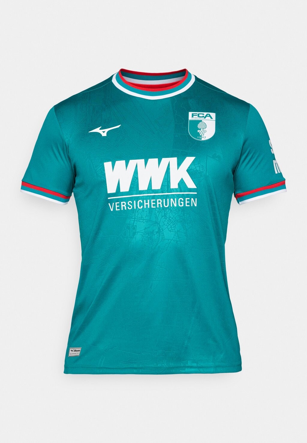 

Футбольная майка FC AUGSBURG AWAY Mizuno, бирюзовый