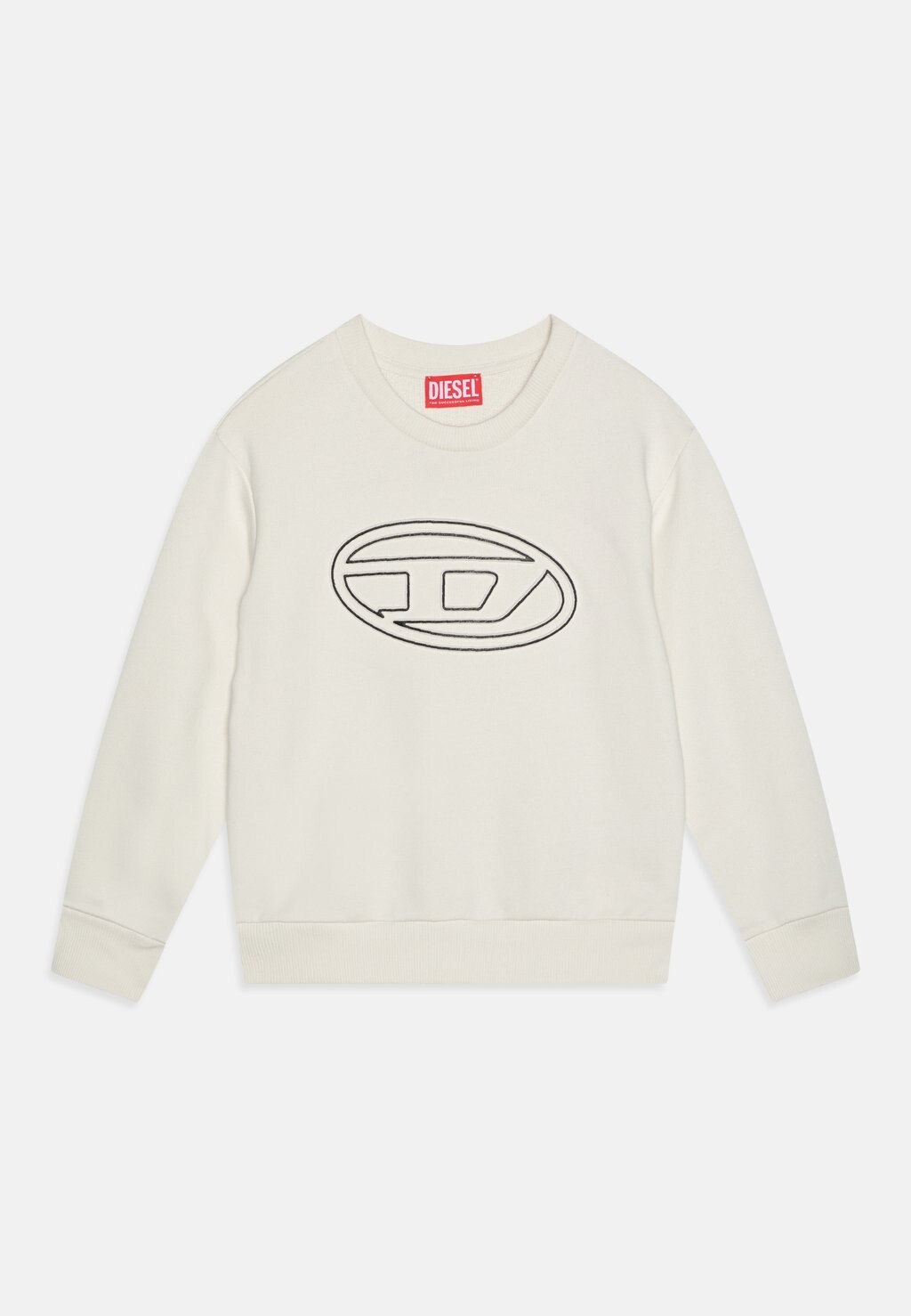 

Толстовка Smartbigoval Over Unisex Diesel, цвет vapourous gray