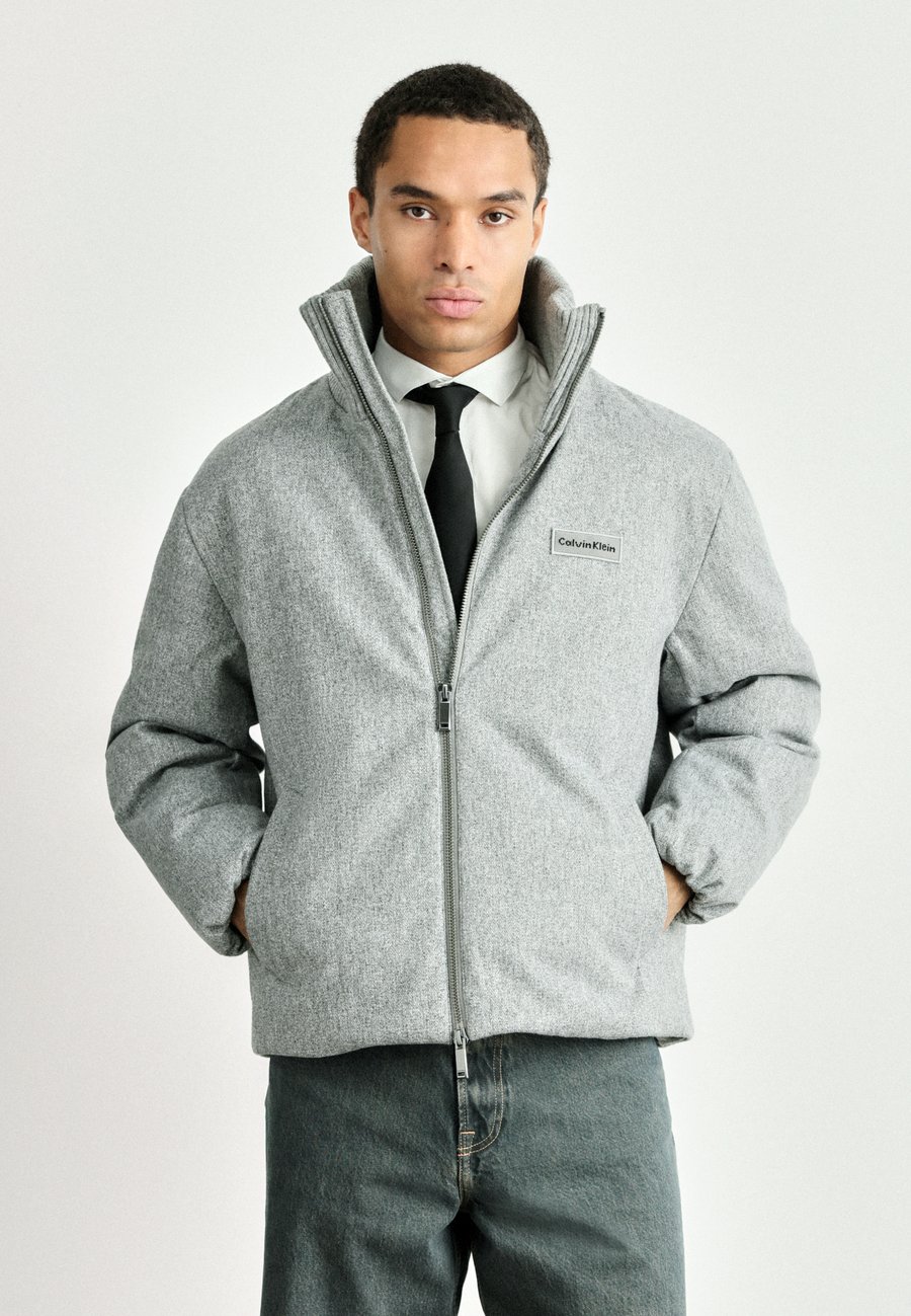 

Куртка Calvin Klein NECK PUFFER, Heather Grey/Mottled Light Grey