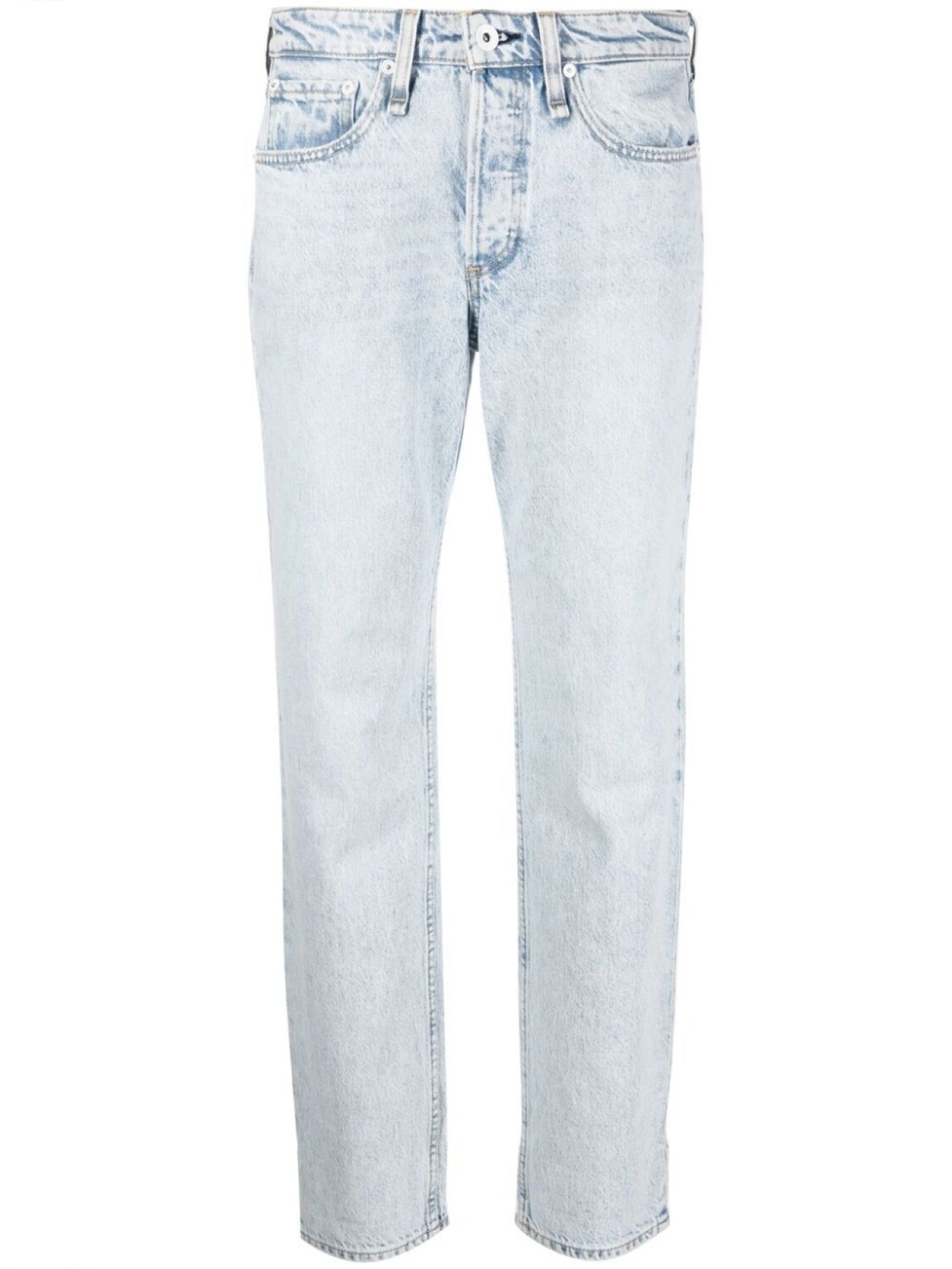 

rag & bone укороченные джинсы средней посадки, синий