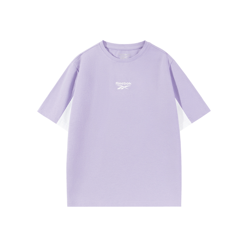 

Футболка летняя для детей 3-7 лет Reebok, светло-фиолетовый/белый