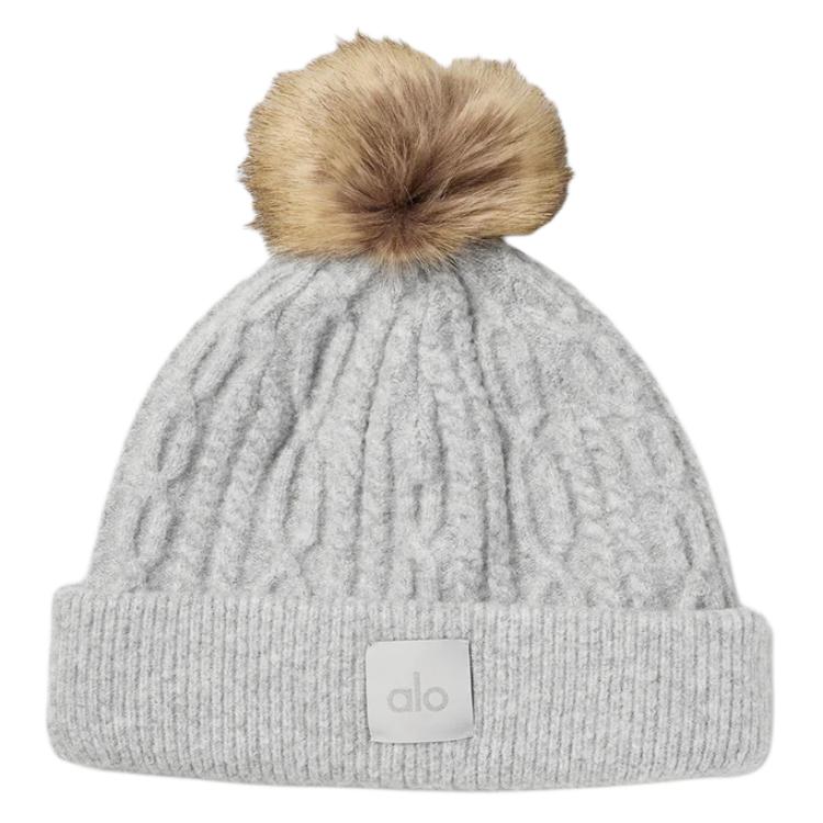 

Alo Yoga Вязаная шапка из ткани Women's Gray